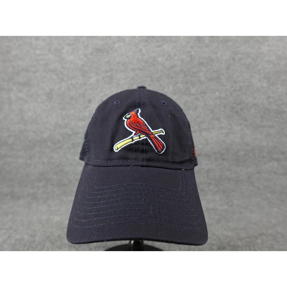 New‎ Era 9TWENTY St. Louis Cardinals Women OSFM Navy Blue Trucker Hat MLB Cap
